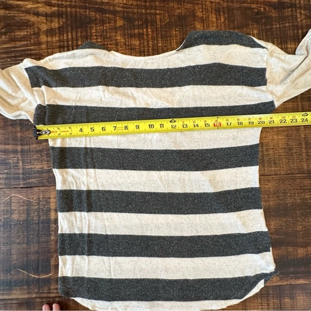 Promesa Striped Cross Back Sweater